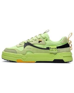 Fila Bank Skate Shoes 'Solar' - Green