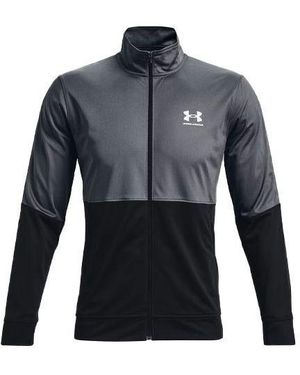 Under Armour Pique Track Jacket 'Pitch' - Blue