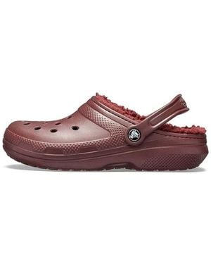 Crocs™ Classic Clog Sports Wine Sandals - Red