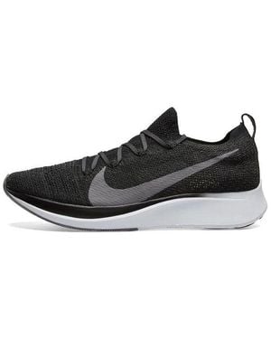 Nike Zoom Fly Flyknit 'Gunsmoke' - Black