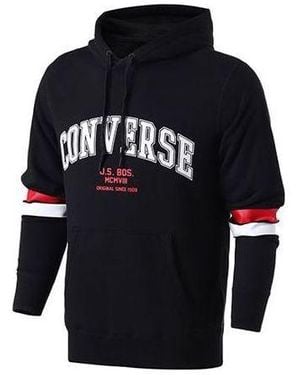 Converse Collegiate Text Pullover Hoodie - Blue