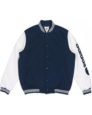 adidas Originals Varsity Bomber Sports Jacket - Blue