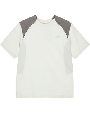 New Balance X Liangdong Color Block T-Shirt - White
