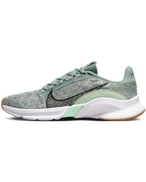 Nike Superrep Go 3 Flyknit 'Dusty Sage Gum' - White