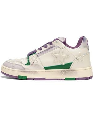 KAALIXTO Skateboarding Mid 'Help Stars' - White
