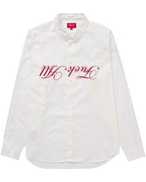 Supreme Jamie Reid Fuck All Shirt - White