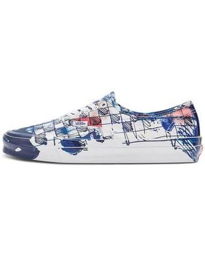 Vans Connor Tingley X Og Authentic Lx 'Checkerboard - Blue