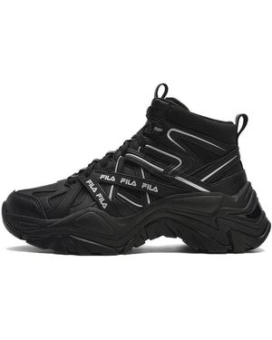 Fila (Wmns) Sofia 1S Mid Shoes Velvet' - Black