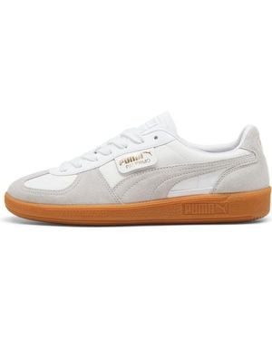 PUMA Palermo Leather Glacial Gum' - White