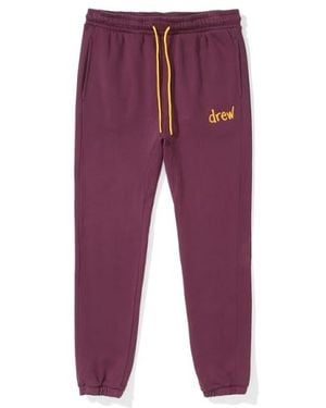 Drew House Scribble Joggers 'Berry' - Purple