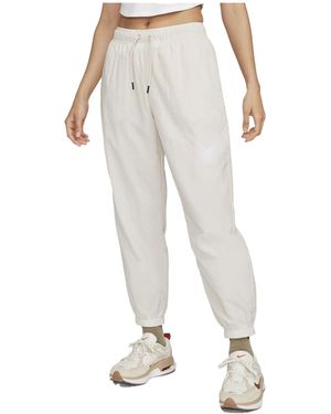 Nike (Wmns) Sportswear Essential Mid-Rise Trousers - Grey