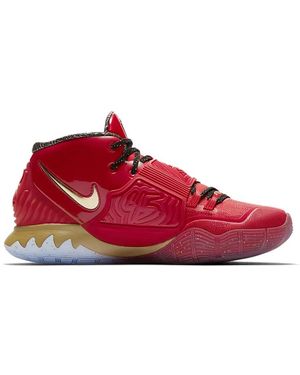 all red kyrie 6