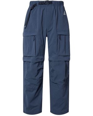 Nike Acg Smith Summit Cargo Trousers Asia Sizing 'Thunder' - Blue