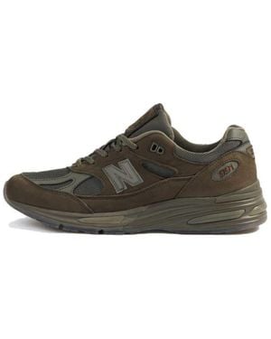 New Balance X Stone Island 991 V2 'Military' - Brown