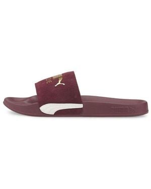 PUMA Leadcat 2.0 Suede Classic Slide 'Zinfandel' - Brown