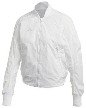 adidas (Wmns) Vrct Jk Woven Jacket - White