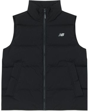 New Balance Outerwear Vests - Black