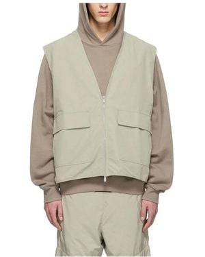 Fear Of God Ss22 Cotton Vest 'Sea Foam' - Natural