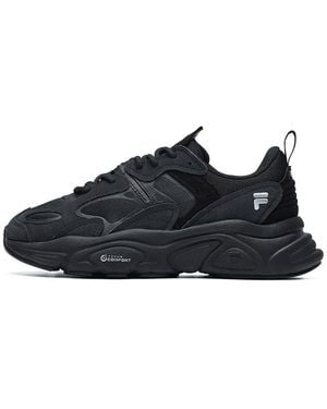 Fila (Wmns) Mars 2 Low-Top Running Shoes - Black
