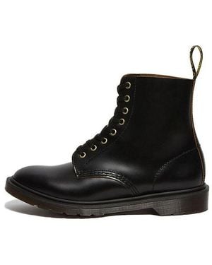 Dr. Martens 1460 Vintage Smooth Leather Lace Up Boots - Black