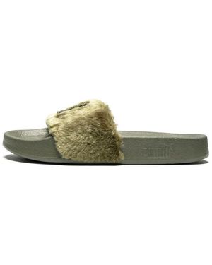 PUMA (Wmns) Fenty X Fur Slide 'Burnt' - Green