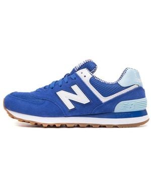New Balance (Wmns) 574 'Picnic Pack' - Blue