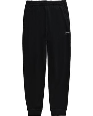 Li-ning Reflective Logo Joggers Trousers - Black