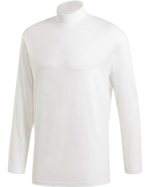 adidas Y-3 Solid Colour Casual Long Sleeves - White