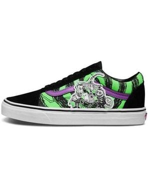 Vans The Nightmare Before Christmas X Old Skool 'Lock Shock And Barrel' - Green