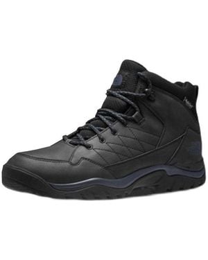 The North Face Truckee Mid Hiking Boots 'Tnf Asphalt' - Black