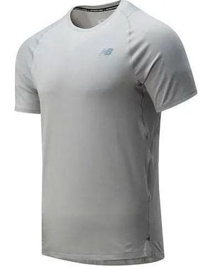 New Balance Running T-Shirt - Grey