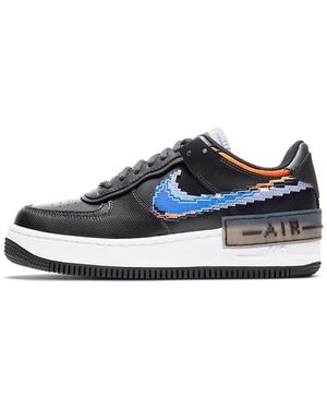 Nike (Wmns) Air Force 1 Shadow Se 'Pixel Swoosh - Blue