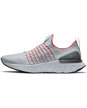 Nike React Phantom Run Flyknit 2 'Pure Platinum' - Gray