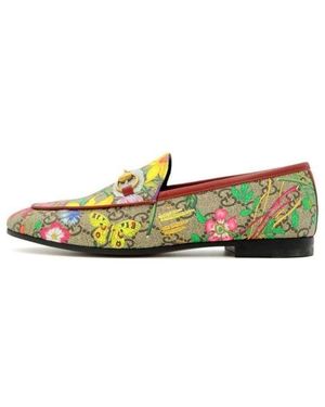 Gucci (Wmns) Flora Supreme Loafers - Natural