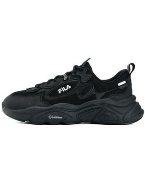 Fila Running Shoes Low Nonslip Shoes - Black