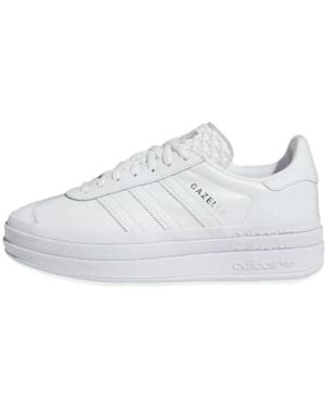 adidas (Wmns) Gazelle Bold 'Triple' - White