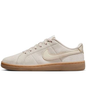 Nike (Wmns) Court Royale 2 Suede 'Light Orewood' - White