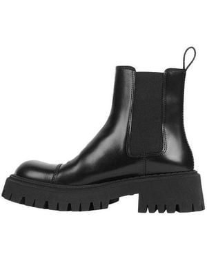 Balenciaga Tractor 20Mm Boots - Black