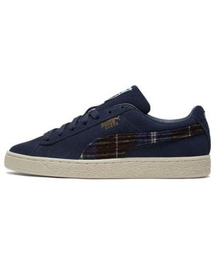 PUMA Suede Classic Flannel Trainers - Blue