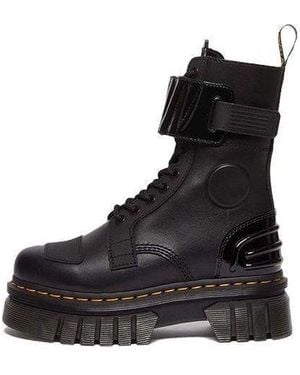 Dr. Martens Dr.Martens Audrick 10-Eye Alternative Leather Lace Up Boots - Black