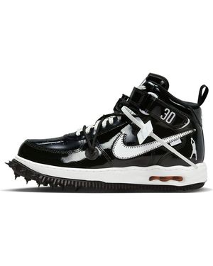 Nike Air Force 1 Mid "Off - Black