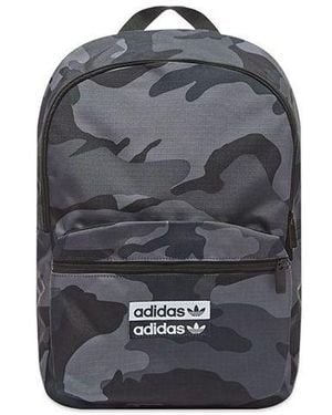 adidas Classic Backpack Camo - Gray