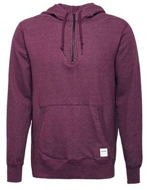 Converse Half Zip Hoodie - Purple