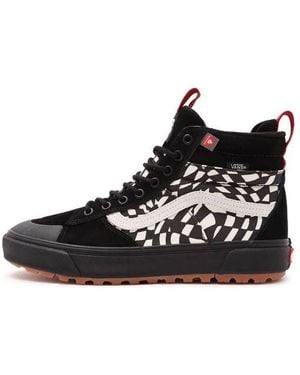 Vans Sk8-Hi Mte-2 'Warp Checkerboard' - Black