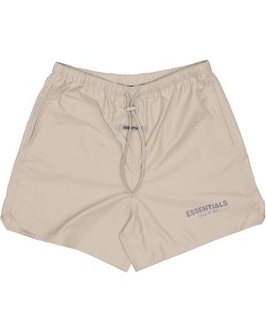 Fear Of God Fw20 Volley Shorts - Natural