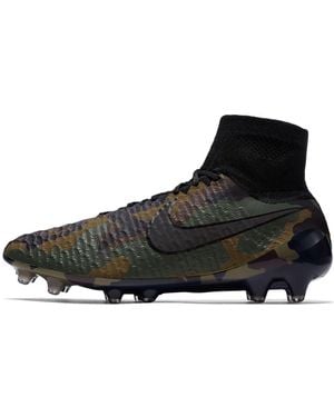 Nike Magista Obra 2 Fg Camo' - Black