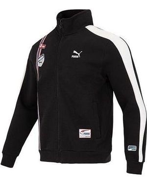 PUMA Team Badge Zipper Jacket - Black