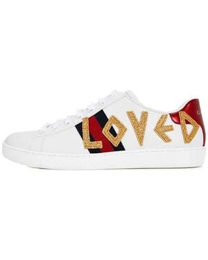 Gucci (Wmns) Ace 'Loved' - White