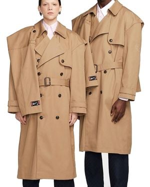 Nike X Martine Rose Trench Coat - Natural