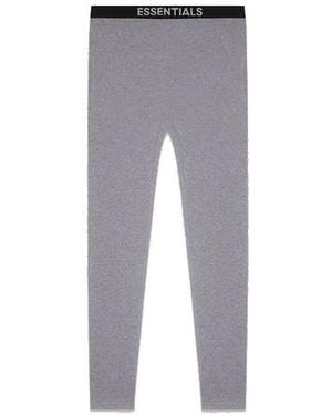 Fear Of God Fw20 Heather Thermal Pants 'Dark' - Gray